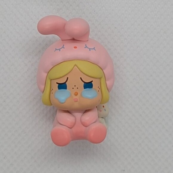 POP BEAN Pajama Cross Dressing Series - Sitting Pink Rabbit - Picture 2 of 5